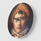 Napoleon laurierkrans gekroonde held grote klok (Hoek)