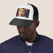 Napoleon laurierkrans gekroonde held trucker pet (In situ)
