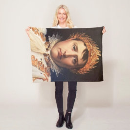Napoleon laurierkrans gekroonde helden fleece deke deken