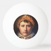 Napoleon laurierkrans gekroonde pingpongbal  (Voorkant)