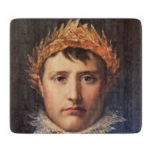 Napoleon lauwerkrans gekroonde held snijplank (Voorkant)