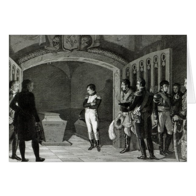 Napoleon Meditating voor de Tomb (Voorkant Horizontaal)