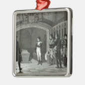 Napoleon Meditating voor de Tomb Metalen Ornament (Links)