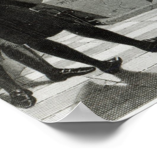 Napoleon Meditating voor de Tomb Poster (Hoek)