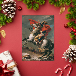 Napoleon met Paard, Slag bij de St. Bernardpas Acryl Uitnodigingen