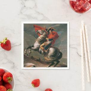 Napoleon met paard, Slag bij de St. Bernardpas Servet