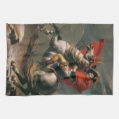 Napoleon met paard, Slag bij de St. Bernardpas Theedoek (Horizontaal)