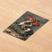 Napoleon met paard, Slag bij St. Bernard Pass Acryl Uitnodigingen (Laagn)