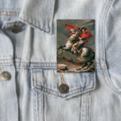 Napoleon met paard, Slag bij St. Bernard Pass Button (Insitu)