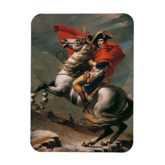 Napoleon met paard, Slag bij St. Bernard Pass Magneet (Verticaal)