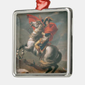 Napoleon met paard, Slag bij St. Bernard Pass Metalen Ornament (Links)