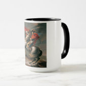 Napoleon met paard, Slag bij St. Bernard Pass Mok (Voorkant rechts)