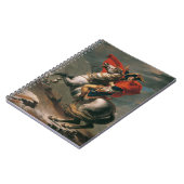 Napoleon met paard, Slag bij St. Bernard Pass Notitieboek (Linkerzijde)