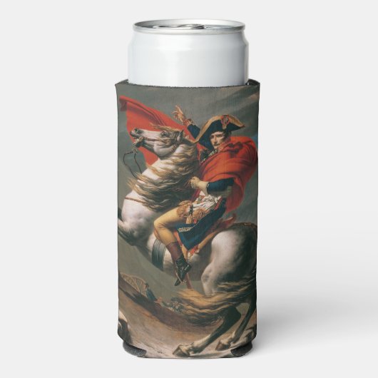 Napoleon met paard, Slag bij St. Bernard Pass Seltzer Blikjeskoeler (Seltzer Achterkant)