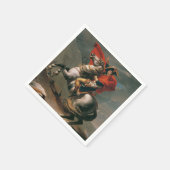 Napoleon met paard, Slag bij St. Bernard Pass Servet (Hoek)