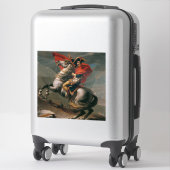 Napoleon met paard, Slag bij St. Bernard Pass Sticker (Koffer)