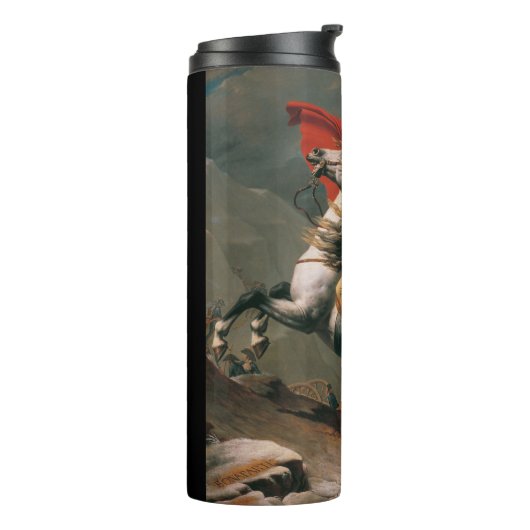 Napoleon met paard, Slag bij St. Bernard Pass Thermosbeker (Gedraaid links)