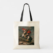 Napoleon met paard, Slag bij St. Bernard Pass Tote Bag (Achterkant)