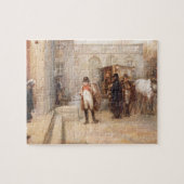 Napoleon na Waterloo (olie op doek) Legpuzzel (Horizontaal)