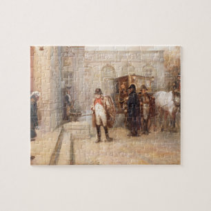 Napoleon na Waterloo (olie op doek) Legpuzzel