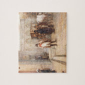 Napoleon na Waterloo (olie op doek) Legpuzzel (Verticaal)