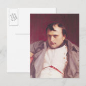 Napoleon na zijn ontslag briefkaart (Voorkant / Achterkant)