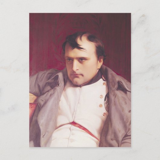 Napoleon na zijn ontslag briefkaart (Voorkant)