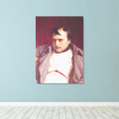 Napoleon na zijn ontslag canvas afdruk (Insitu (Houten vloer))