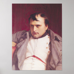 Napoleon na zijn ontslag poster