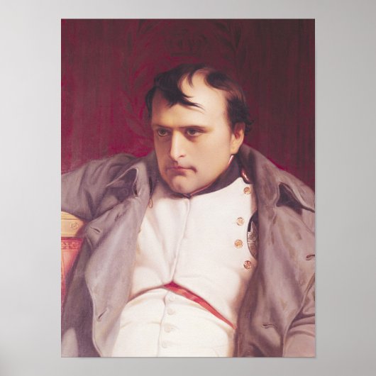 Napoleon na zijn ontslag poster (Voorkant)