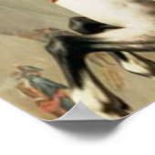 Napoleon on Horse and Leader Quote Poster (Hoek)