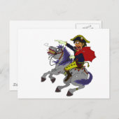 Napoleon op de welpen briefkaart (Voorkant / Achterkant)