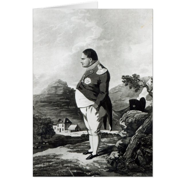 Napoleon op het eiland St. Helena, 1820 (Voorkant)