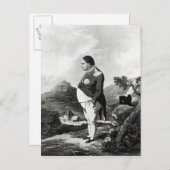 Napoleon op het eiland St. Helena, 1820 Briefkaart (Voorkant / Achterkant)