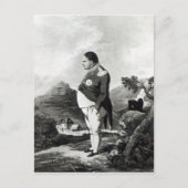 Napoleon op het eiland St. Helena, 1820 Briefkaart (Voorkant)