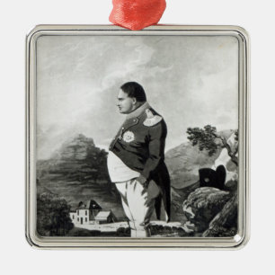 Napoleon op het eiland St. Helena, 1820 Metalen Ornament
