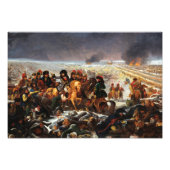 Napoleon op het slagveld van Eylau door Gros Foto Afdruk (Voorkant)