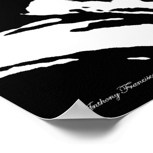 Napoleon op Horseback Poster (Hoek)