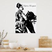 Napoleon op Horseback Poster (Keuken)