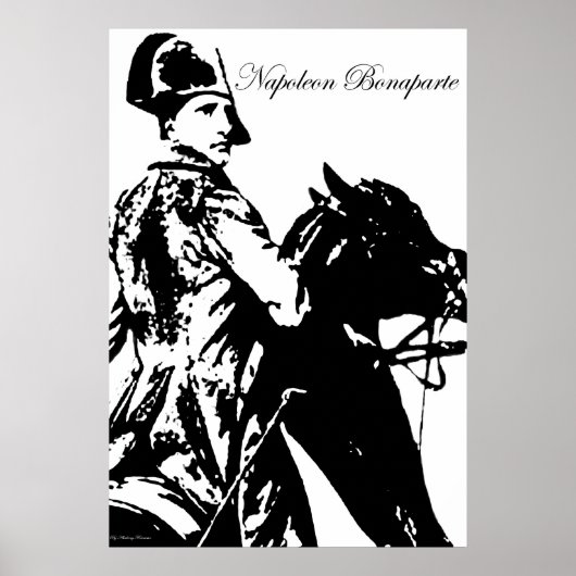 Napoleon op Horseback Poster (Voorkant)