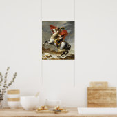 Napoleon over de Alpen Poster (Keuken)