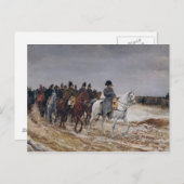 Napoleon over de campagne in 1814, 1864 briefkaart (Voorkant / Achterkant)