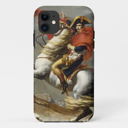 Napoleon over de Grote Sint-Bernardpas Case-Mate iPhone Case (Achterkant)