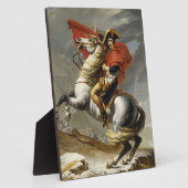 Napoleon over de Grote Sint-Bernardpas Fotoplaat (Zijkant)