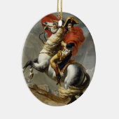 Napoleon over de Grote Sint-Bernardpas Keramisch Ornament (Rechts)