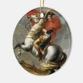 Napoleon over de Grote Sint-Bernardpas Keramisch Ornament (Links)