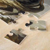 Napoleon over de Grote Sint-Bernardpas Legpuzzel (Zijkant)