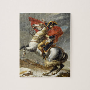 Napoleon over de Grote Sint-Bernardpas Legpuzzel