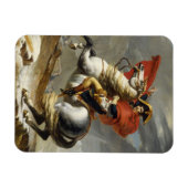 Napoleon over de Grote Sint-Bernardpas Magneet (Horizontaal)
