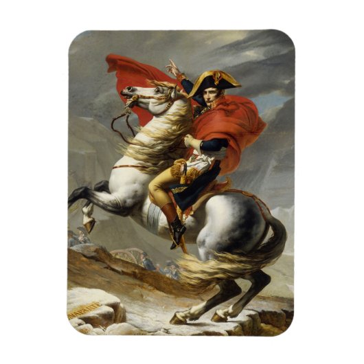 Napoleon over de Grote Sint-Bernardpas Magneet (Verticaal)